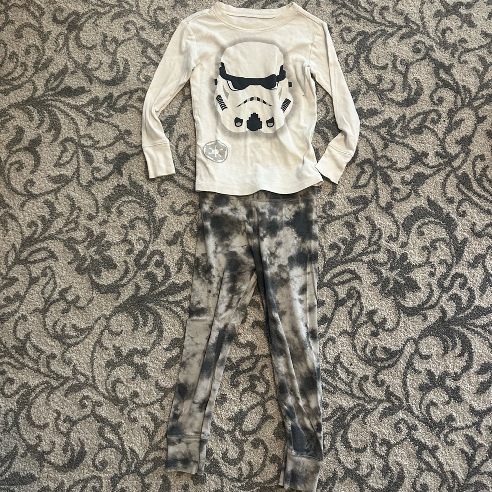 Star Wars Kids Matching Set - Cream and Black